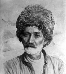 Портрет народного поэта Дагестана С. Стальского. СССР. [1930 – 1937 гг.] Фот. М.С. Наппельбаум. Арх. № 4-35884-ч/б