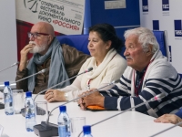 Пресс-конференция членов жюри и директора фестиваля Г.А.Негашева в информационном центре РИА ТАСС перед открытием фестиваля