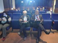 Перед началом заседания расширенной дирекции.