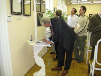 В Будапеште состоялось открытие историко-художественной выставки «Юрий Гагарин. Первый космонавт планеты в фотографиях из российских архивов» и фестиваль документальных фильмов «Русский космос»