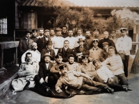 Лагерь в Сёдзюдзи. Группа офицеров