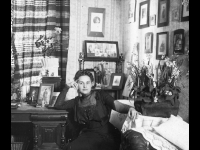 Фото 16  А.Н. Левашкевич в гостях у Н.Н. и В.В. Левитских.  Россия, г. Орёл. 1908 г.  Фот. В.В. Левитский.  