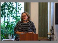 Выступление директора РГАКФД Н.А. Калантаровой на общем собрании трудового коллектива «Итоги работы Российского государственного архива кинофотодокументов в 2018 году»