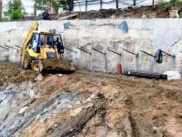 стройка нового корпуса РГАКФД подготовка фундамента