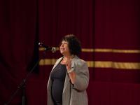 Р.М. Моисеева представляет кинопрограмму архива