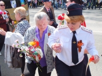 Сотрудники РГАКФД приняли участие в параде, посвященном 70-летию Великой Победы