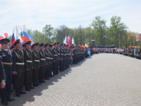 Сотрудники РГАКФД приняли участие в параде, посвященном 70-летию Великой Победы