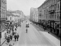2-115884-ч/б Вид на улицу Арбат. СССР, г.Москва. 22.06.1934г. Автор съемки Вдовенко Б.Е.